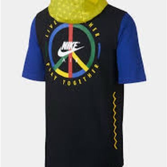 Nike Kids Colorful Graphic T-Shirt - Picture 1 of 4